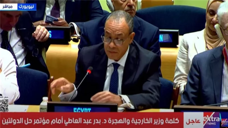وزير الخارجية: نسعى لتحقيق توافق دولي للاعتراف بالدولة الفلسطينية