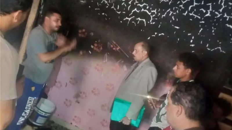 تضامن سوهاج تنتهي من حصر منازل المتضررين من حرائق برخيل وصرف تعويضات عاجلة