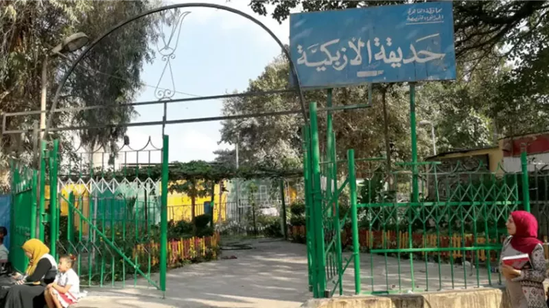 محافظ القاهرة يتفقد الاستعدادات النهائية لأعمال تطوير حديقة الأزبكية 