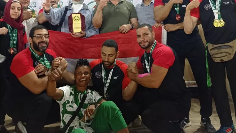 بـ 14 ميدالية متنوعة .. منتخب مصر للمصارعة يكتسح البطولة الأفريقية 