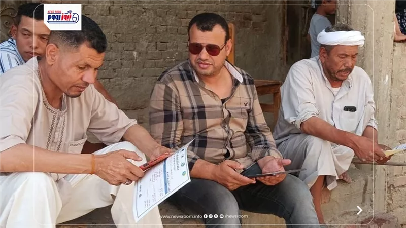 مياه الفيوم تجري استطلاعا لرأي للمواطنين بعزب منشأة بني عتمان بسنورس