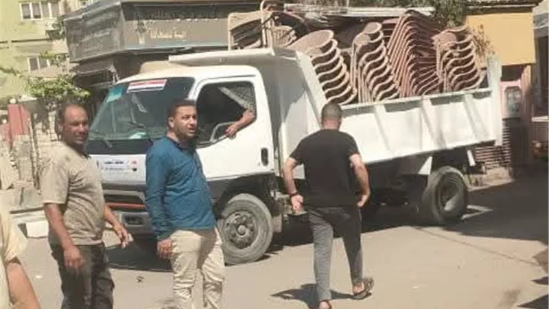 إزالة 145 مخالفة إشغال خلال حملة مكبرة بكفر الدوار في البحيرة 