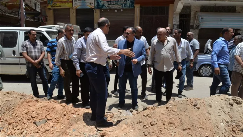 محافظ أسيوط: تطوير شامل لشارع ترعة عبد الله بمنطقة المعلمين بحي غرب  