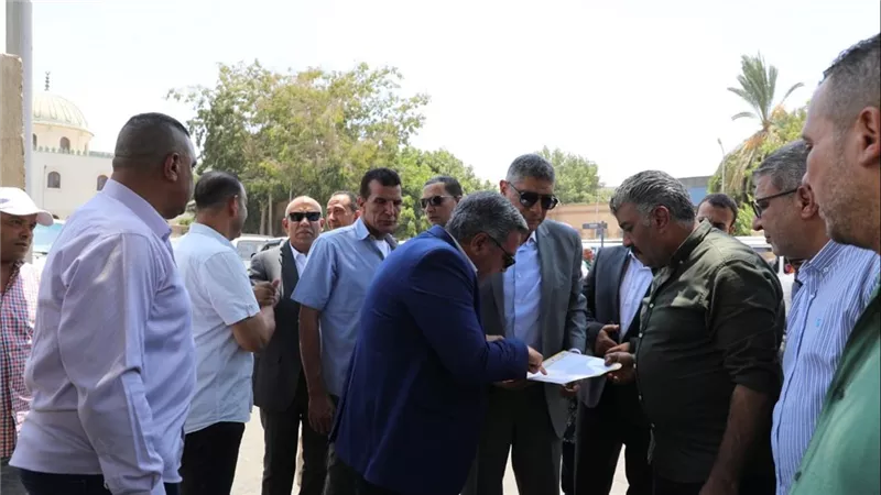محافظ الجيزة: رصف جديد وتطوير مكثف لمحاور المرور لتسهيل حركة المركبات