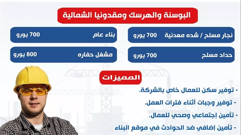 برواتب تصل لـ900 يورو.. 