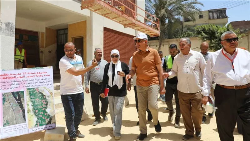 بتكلفة تتجاوز 90 مليون جنيها.. محافظ المنيا يتفقد أعمال تطوير وصيانة المدارس 