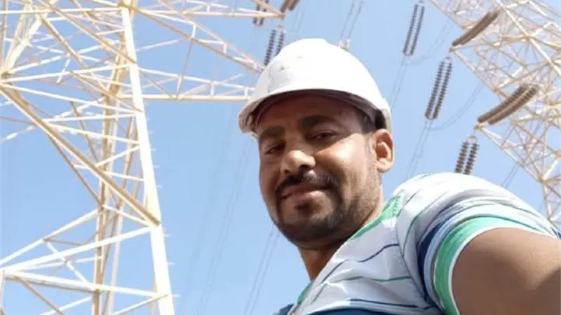 مصرع فني كهرباء خلال صيانة أحد الأبراج بمنطقة العين السخنة بالسويس 