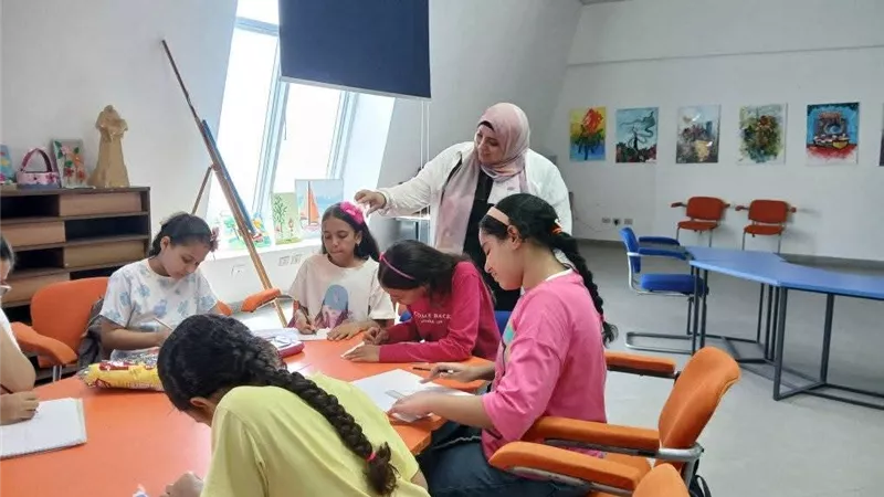 فعاليات النشاط الصيفي للمرحلة الابتدائية بالمركز الاستكشافي بالسويس