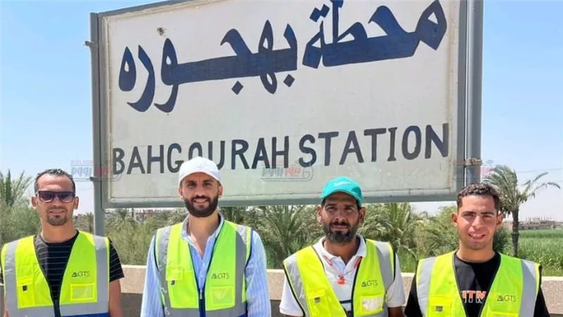 دخول برج بهجورة الخدمة ضمن تطوير منظومة إشارات السكة الحديد أسيوط - نجع حمادي