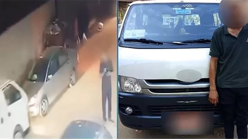 ضبط سائق سيارة ميكروباص عرض حياة المواطنين للخطر بالغربية
