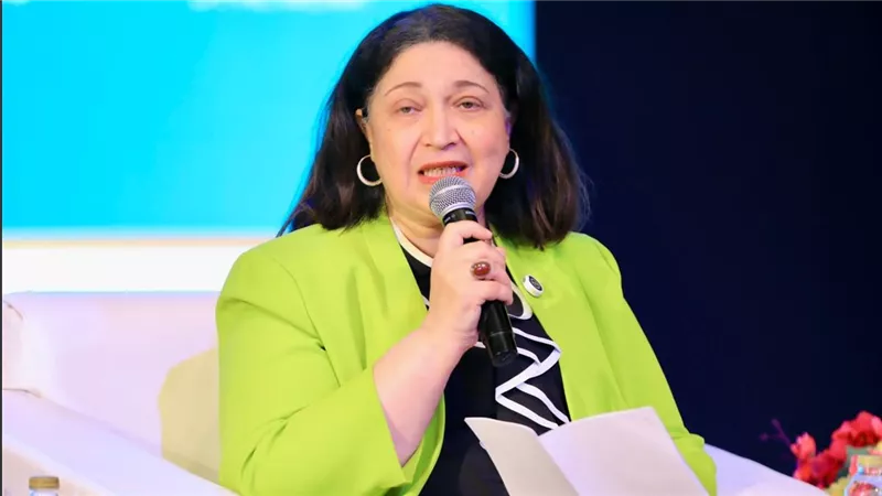 نائبة وزيرة التضامن تشارك بجلسة نقاشية تحت عنوان «تحقيق المزيد بموارد أقل»
