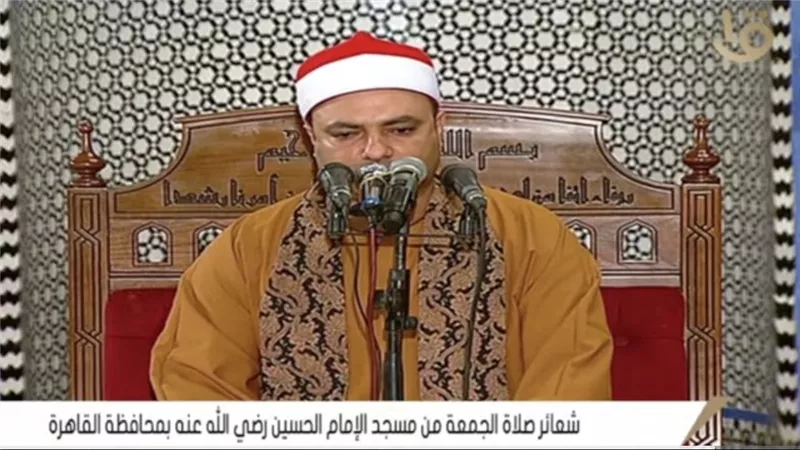 بث مباشر.. شعائر صلاة الجمعة الأولى من صفر بمسجد الإمام الحسين 