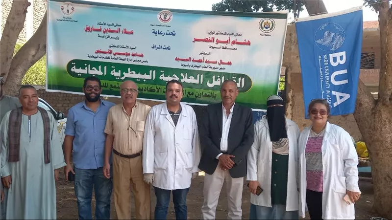 محافظ أسيوط: قوافل بيطرية مجانية تعالج 12 ألف حالة خلال شهر يوليو 