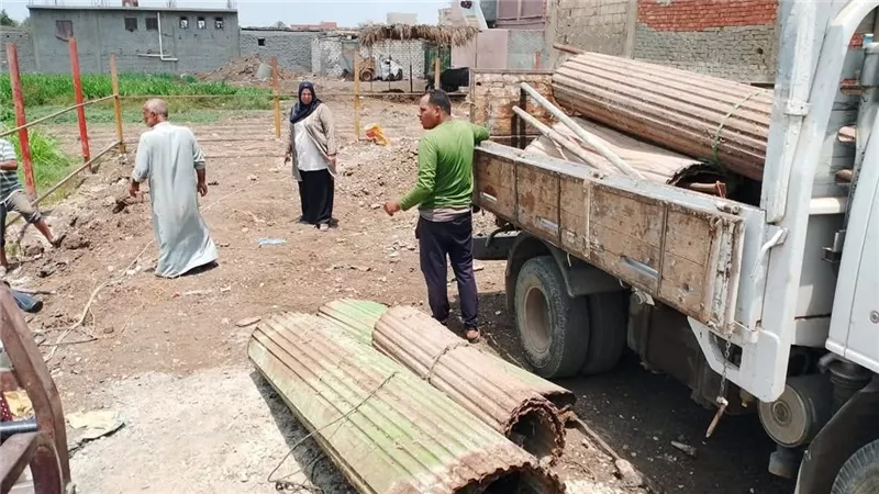 ما زالت في المهد.. إزالات فورية خلال الجولات الميدانية بمركز تلا بالمنوفية