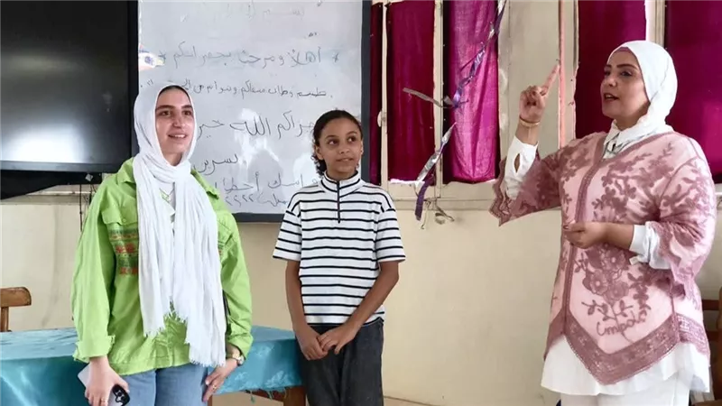 تدريب عملي للشباب بدمياط على تقارير الإذاعة والتلفزيون ضمن برنامج ثقافي