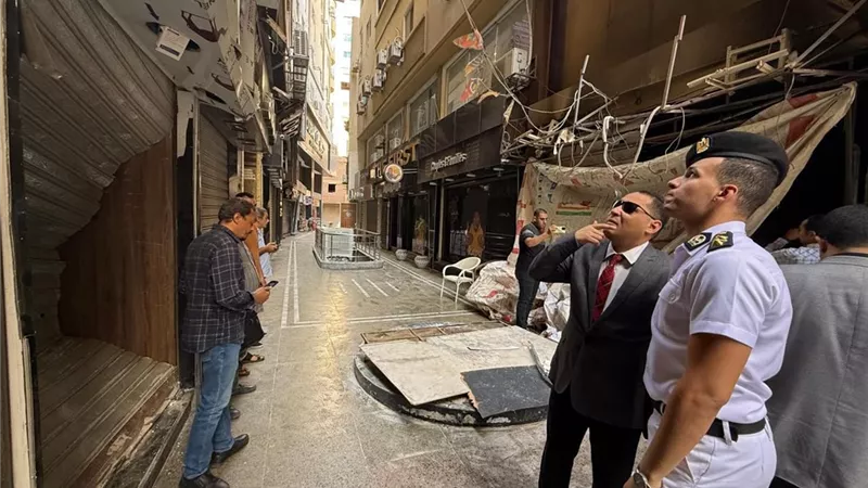النيابة الإدارية تحقق في حادث انفجار أسطوانة غاز ومشاجرة بمحلات بسوهاج