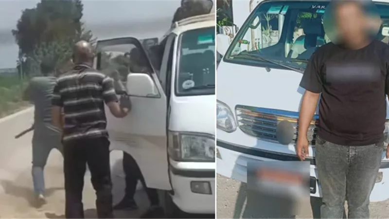 القبض على سائق ميكروباص حاول الاعتداء بقطعة حديدية على راكب بالغربية