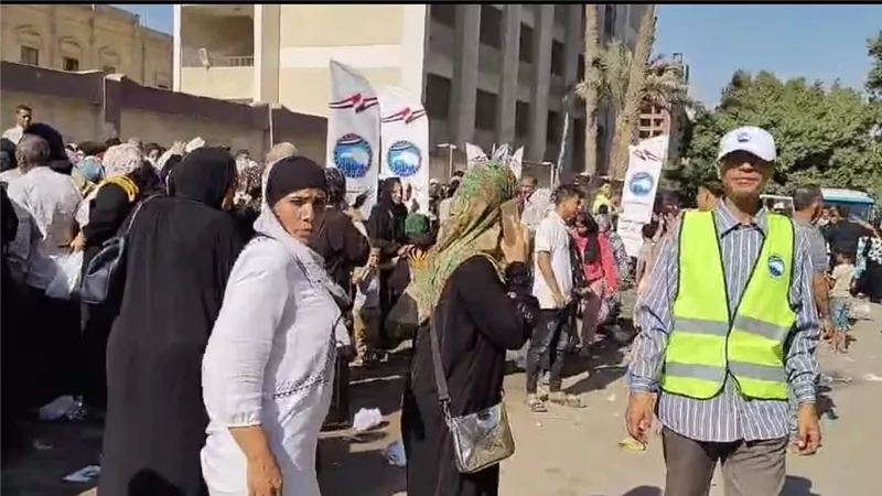 إقبال كثيف على لجنة حلوان الثانوية في أول أيام انتخابات الشيوخ 2025