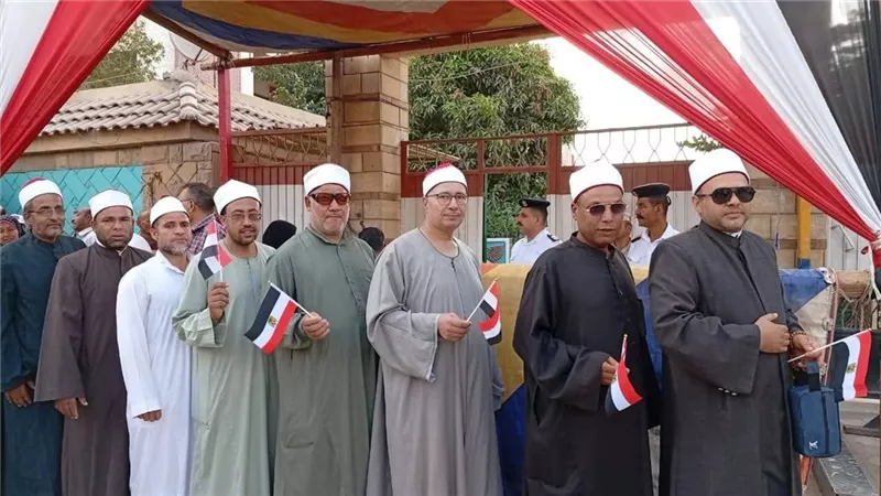 توافد أئمة أوقاف الشرقية للمشاركة في انتخابات مجلس الشيوخ المصري