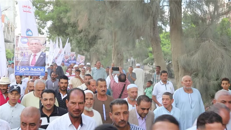 في انتخابات الشيوخ.. حشود في أبيس وكبار السن في الرمل وأكبر علم لمصر في العجمي