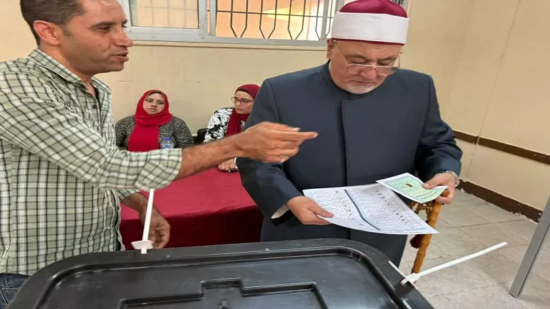خالد الجندي: المشاركة بالانتخابات واجب وطني وديني لحماية الوطن من الفوضى |صور