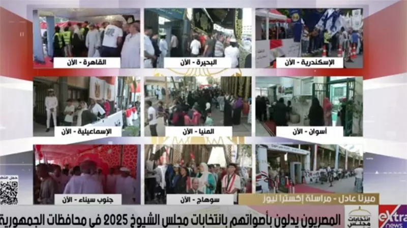 توافد كبير للناخبين للإدلاء بأصواتهم في انتخابات مجلس الشيوخ بالعباسية |فيديو 
