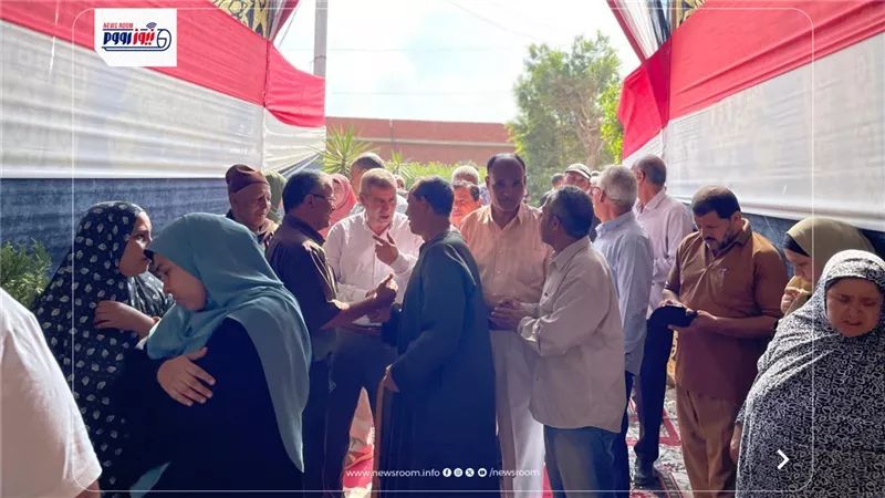 انتخابات الشيوخ.. وكيل أول تعليم الشرقية يتفقد لجنة كمال غز بالتلين 