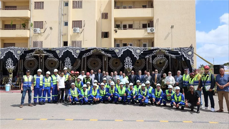 ختام دورات تدريب لـ 180 عامل بالصرف الصحي على مبادئ السلامة والصحة المهنية