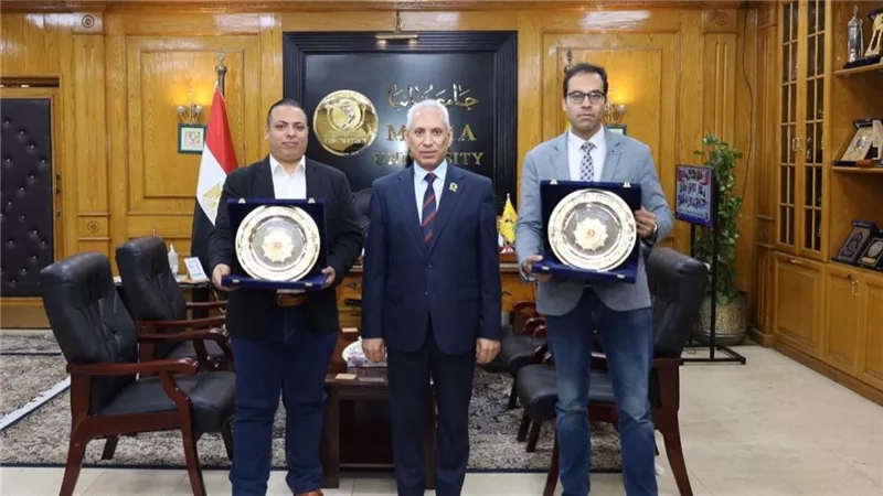 جامعة المنيا تكرم باحثيها الفائزين بجوائز الدولة التشجيعية في العلوم