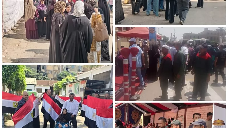 سيدات الخدمات الإدارية وذوي الهمم في مقدمة صفوف انتخابات الشيوخ