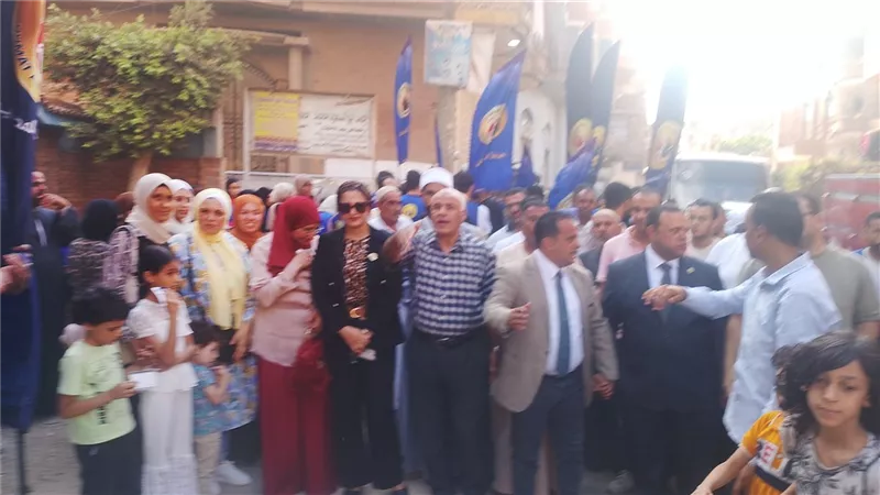 «حماة الوطن» بالقليوبية يقود مسيرات جماهيرية حاشدة دعماً لمرشحيه 