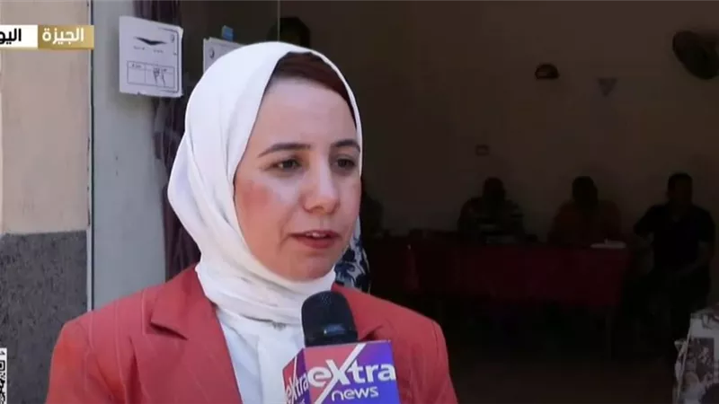 صابرين حجازي: كل صوت لراجل أو سيدة يُكتب سطرًا ببناء الوطن |فيديو