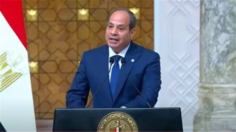 الرئيس السيسي: حياة الشعب الفلسطيني تستخدم كورقة سياسية للمساومة