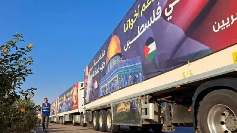 محمد مشهود: 70 ألف طن إجمالي دعم الشعب المصري للأشقاء الفلسطينيين |فيديو