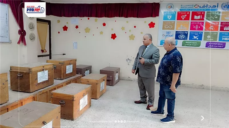 وكيل تعليم الفيوم يتابع امتحانات الدور الثاني للشهادة الإعدادية