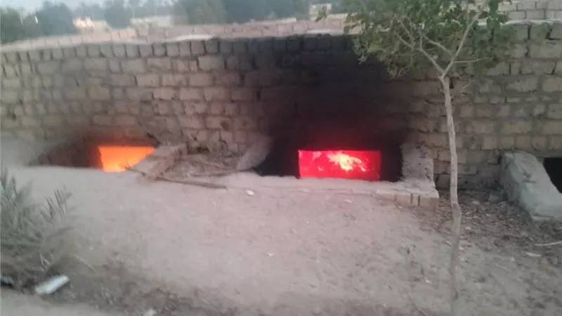 النار تخرج من المقابر في الصف.. منشور يثر الجدل والحقيقة أنها خالية 