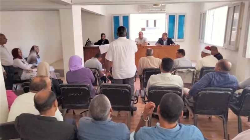 عقد أولى جلسات تحديث المخطط الاستراتيجي العام لمدينة الحامول بكفر الشيخ  
