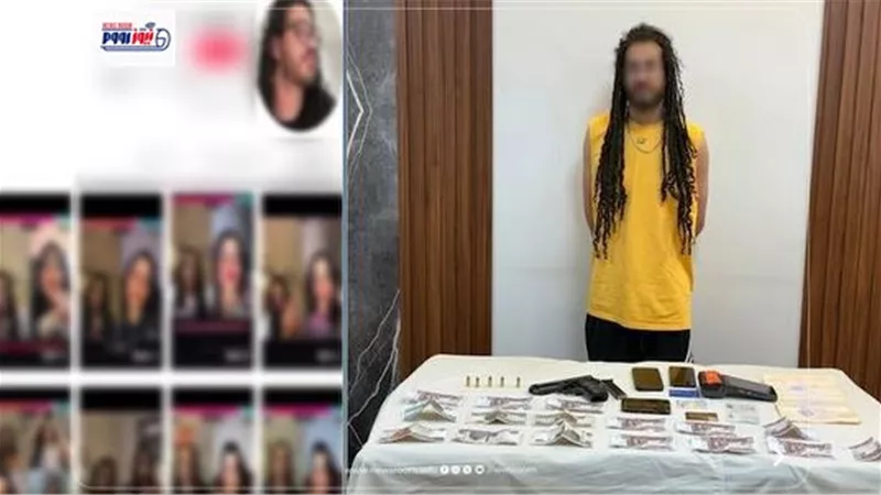 سلاح ناري ومخدرات.. تفاصيل التحقيقات الكاملة للبلوجر خالد الرسام ابن المنيا 