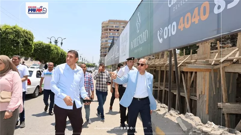 محافظ المنيا: خطة متكاملة لتطوير وتوسعة شارع كورنيش النيل لرفع كفاءته المرورية