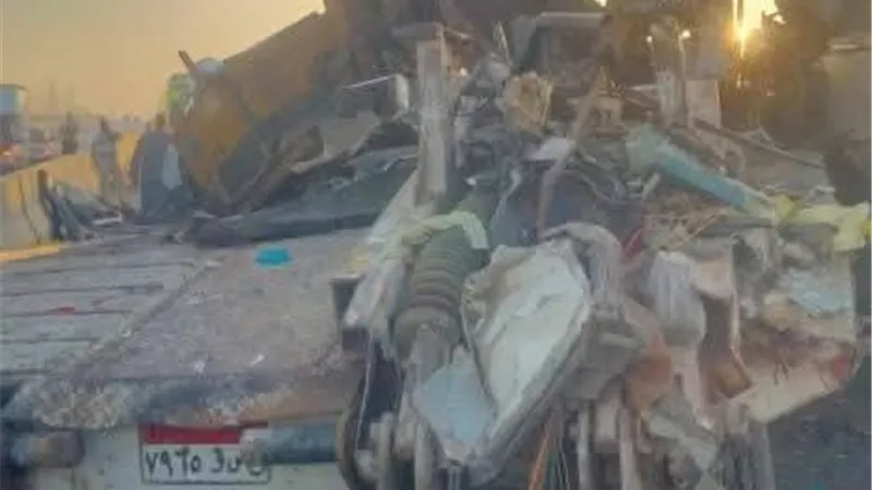 الحزن يخيم على بني حميل بسوهاج بعد مصرع 7 وإصابة 44 في حادث بصحراوي الجيزة 