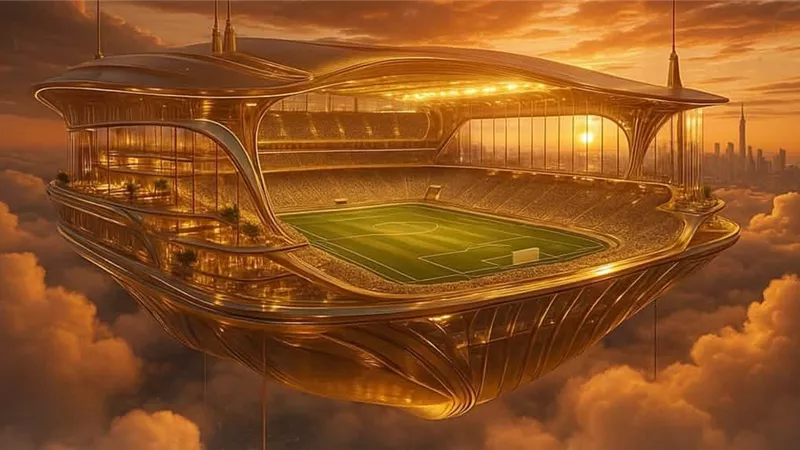 السعودية تُشيّد “ملعب في السماء” ضمن مشروع نيوم استعدادًا لكأس العالم 2034