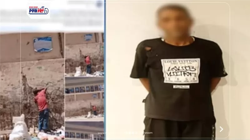 ضبط شخص حاول سرقة قطع حديدية من سور المترو بالعصافرة شرق الإسكندرية