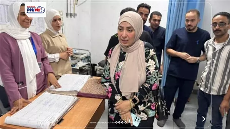 وكيل صحة الفيوم تفاجئ المستشفي للوقوف على مستوي تقديم الخدمات 