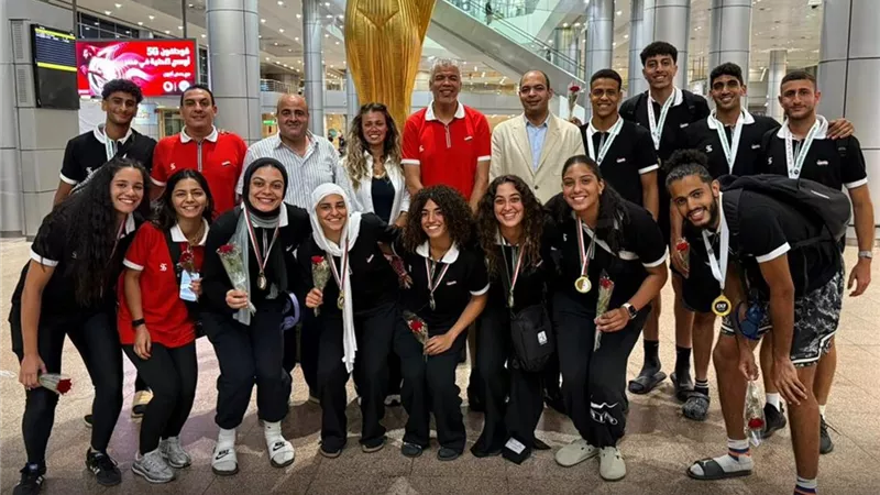 استقبال رسمي لمنتخب كرة السلة 3*3 للشباب تحت 23 سنه بعد حصد لقب أفريقيا