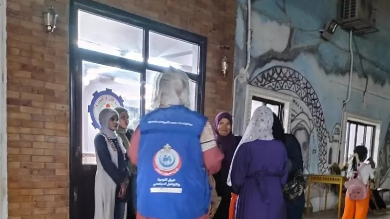 متابعة ميدانية لفرق حملة 