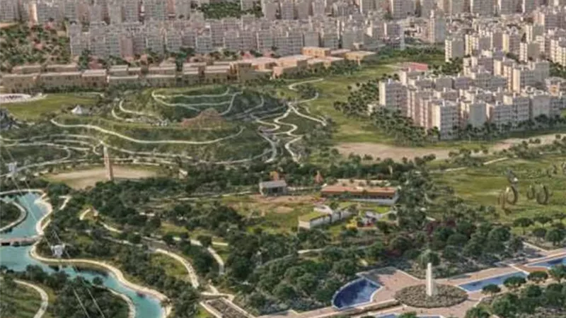 وزير الإسكان ومحافظ القاهرة يتفقدان مشروع حدائق تلال الفسطاط اليوم
