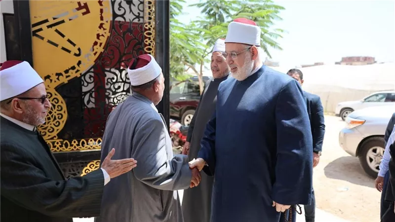 من حوش عيسى.. وكيل الأزهر يشيد بحراس كتاب الله الجدد