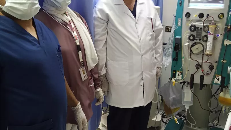 مستشفى المنيرة يحقق إنجازًا طبيًا في مجال فصل البلازما لعلاج الأمراض المناعية