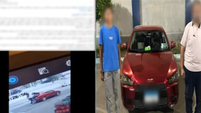 «أب يحبس ابنه في شنطة العربية».. الداخلية تكشف ملابسات فيديو الشرقية الصادم