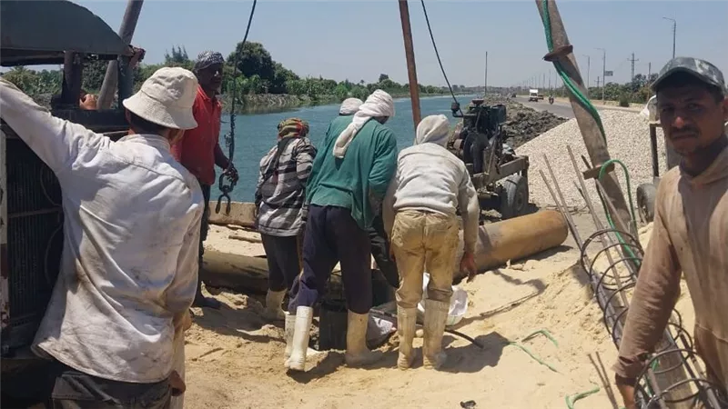 مديرية الطرق والنقل بالإسماعيلية تواصل تنفيذ مشروعات الخطة الاستثمارية